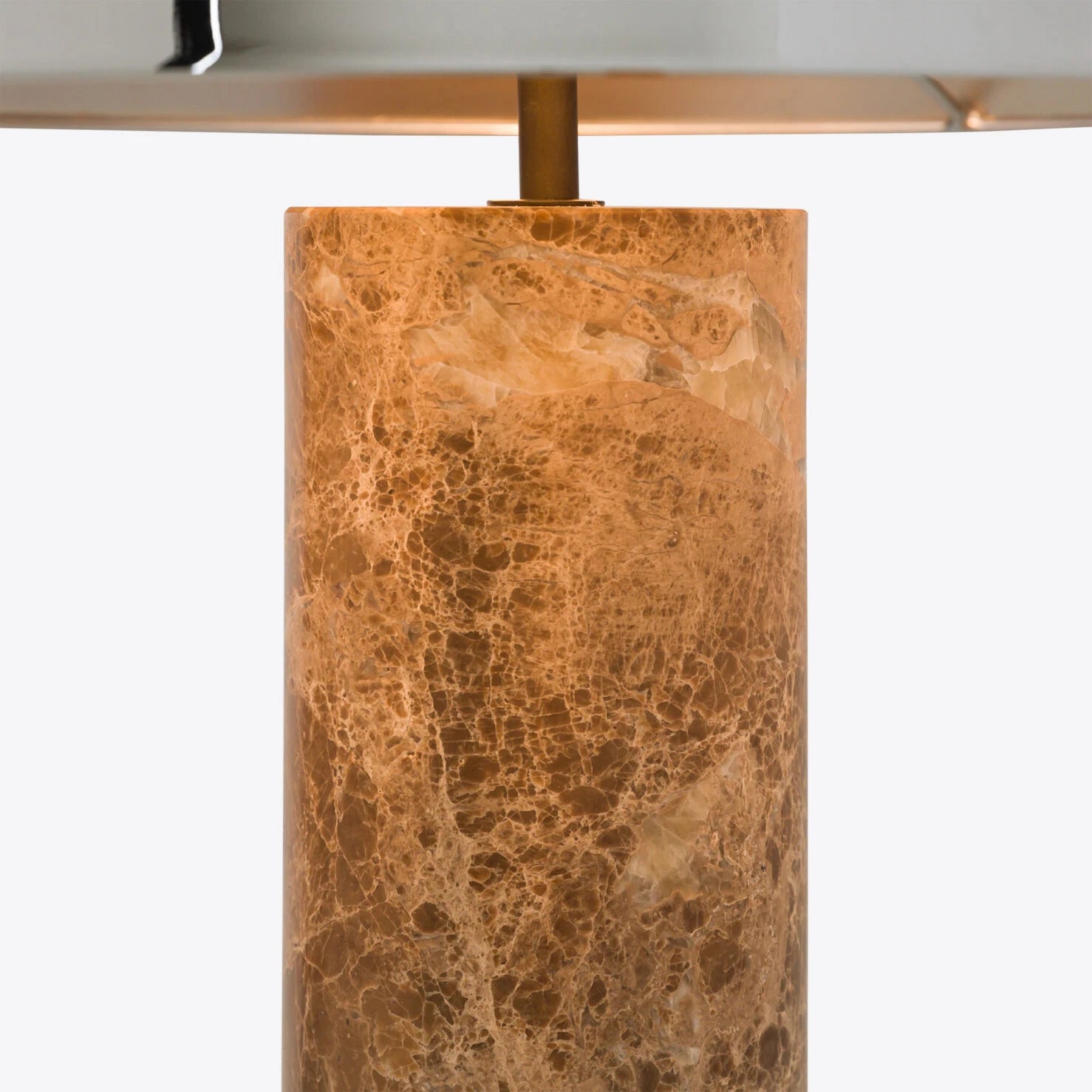 Cusco Marble Table Lamp- Green/ Beige w Various Shades