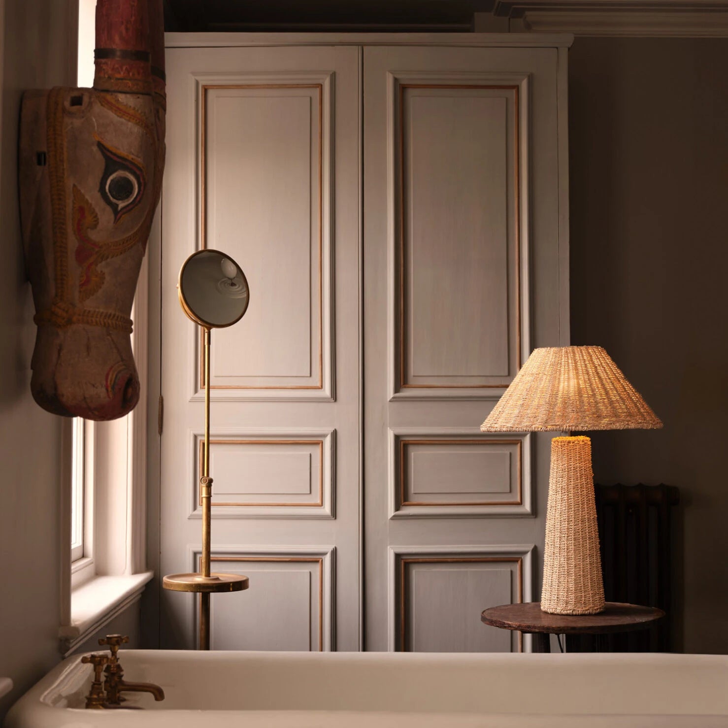 Hanoi Seagrass Table Lamp