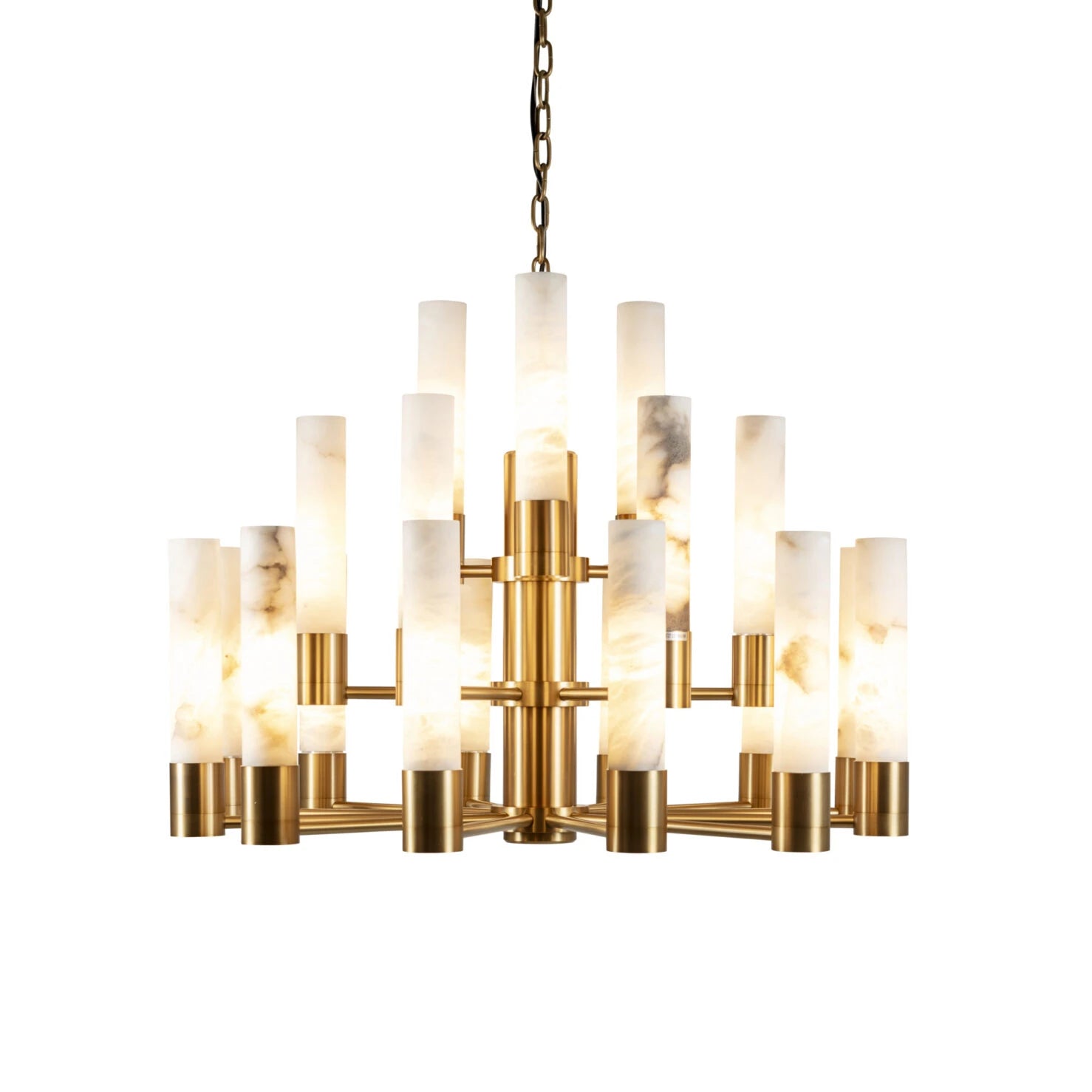 Orion Alabaster & Tiered  Sputnik Light