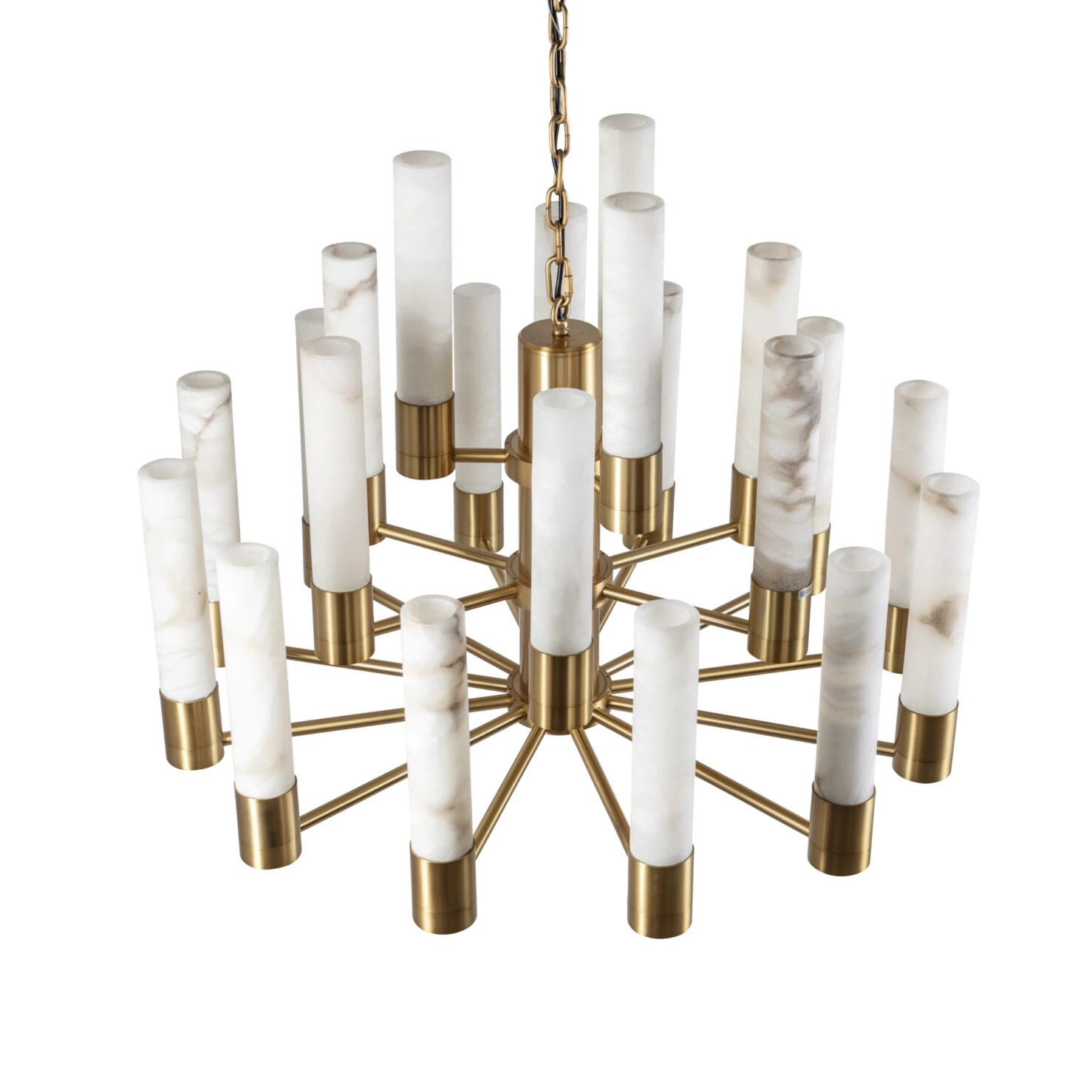 Orion Alabaster & Tiered  Sputnik Light
