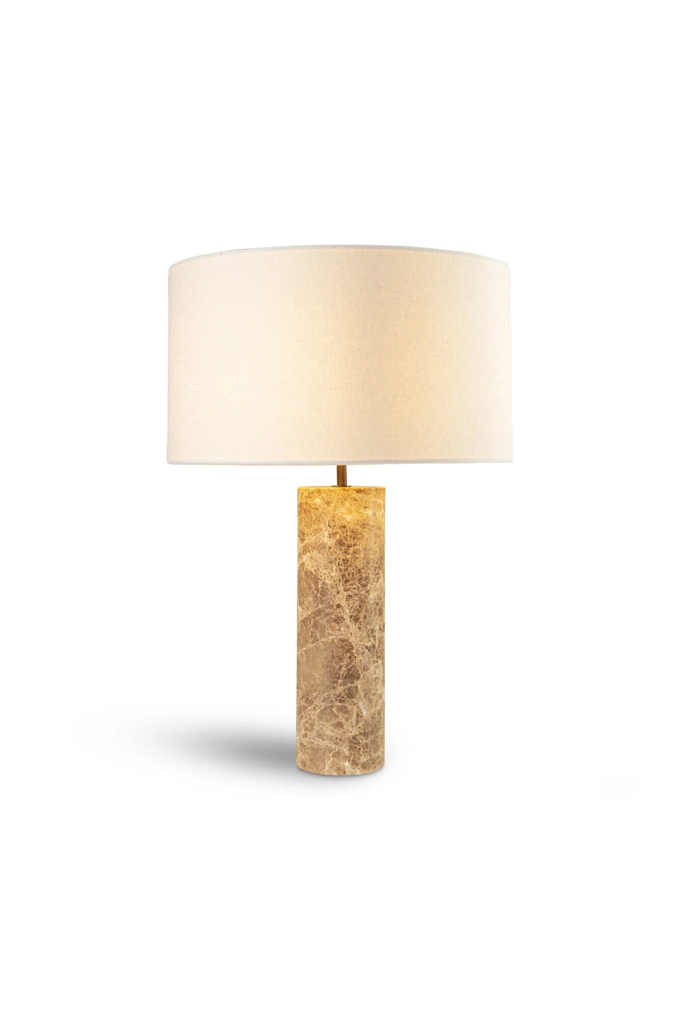 Cusco Marble Table Lamp- Green/ Beige w Various Shades