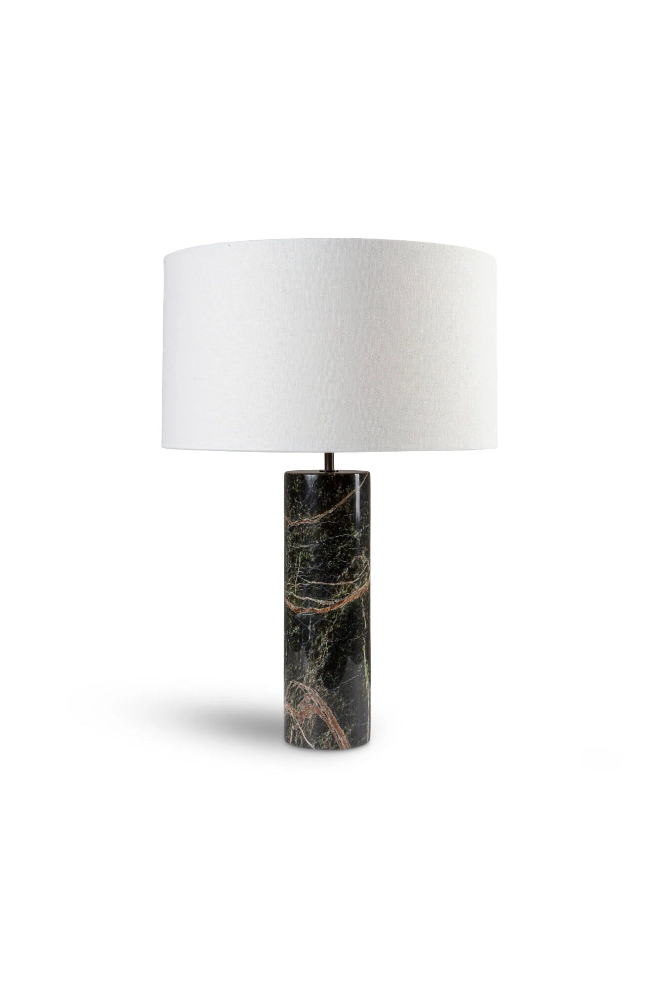 Cusco Marble Table Lamp- Green/ Beige w Various Shades