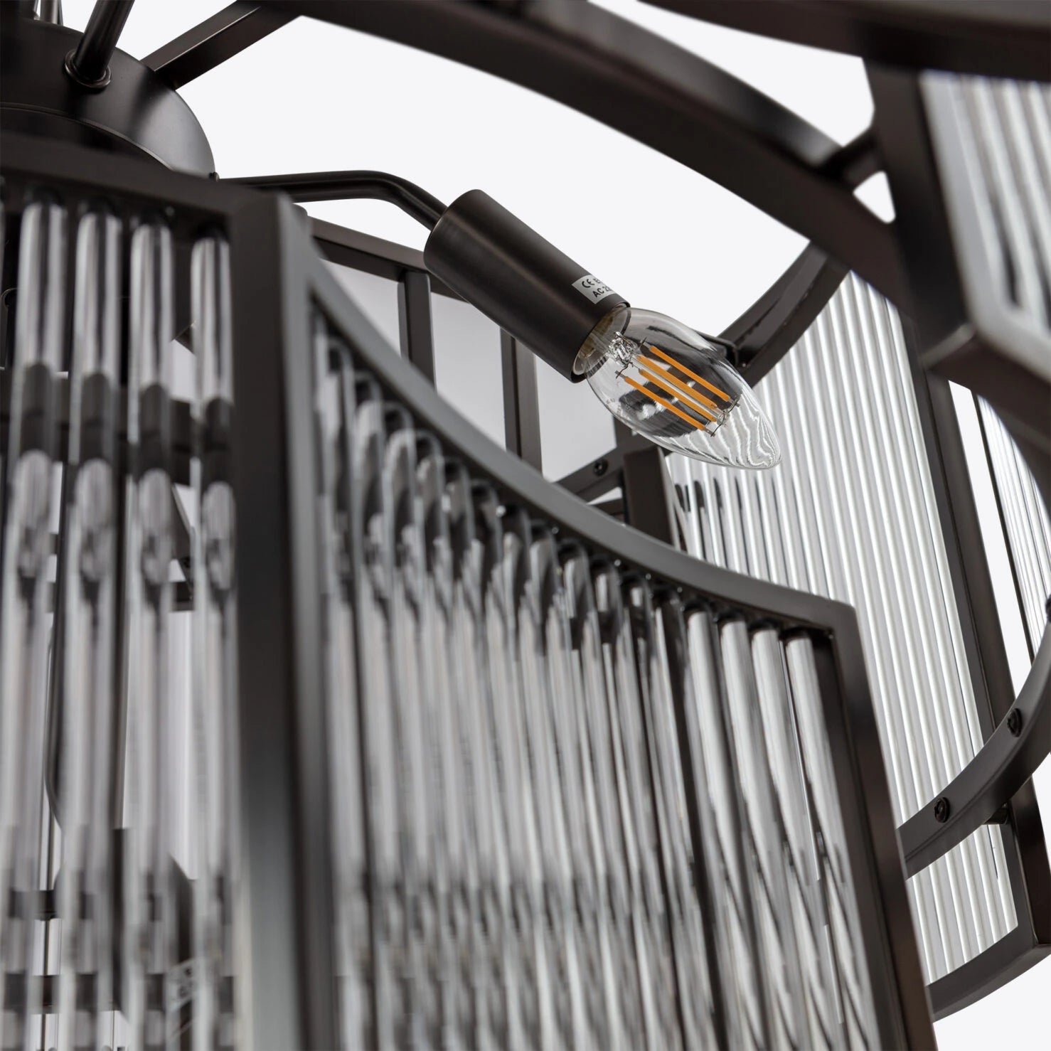 Monte Carlo Piccolo Chandelier- Brass/ Bronze