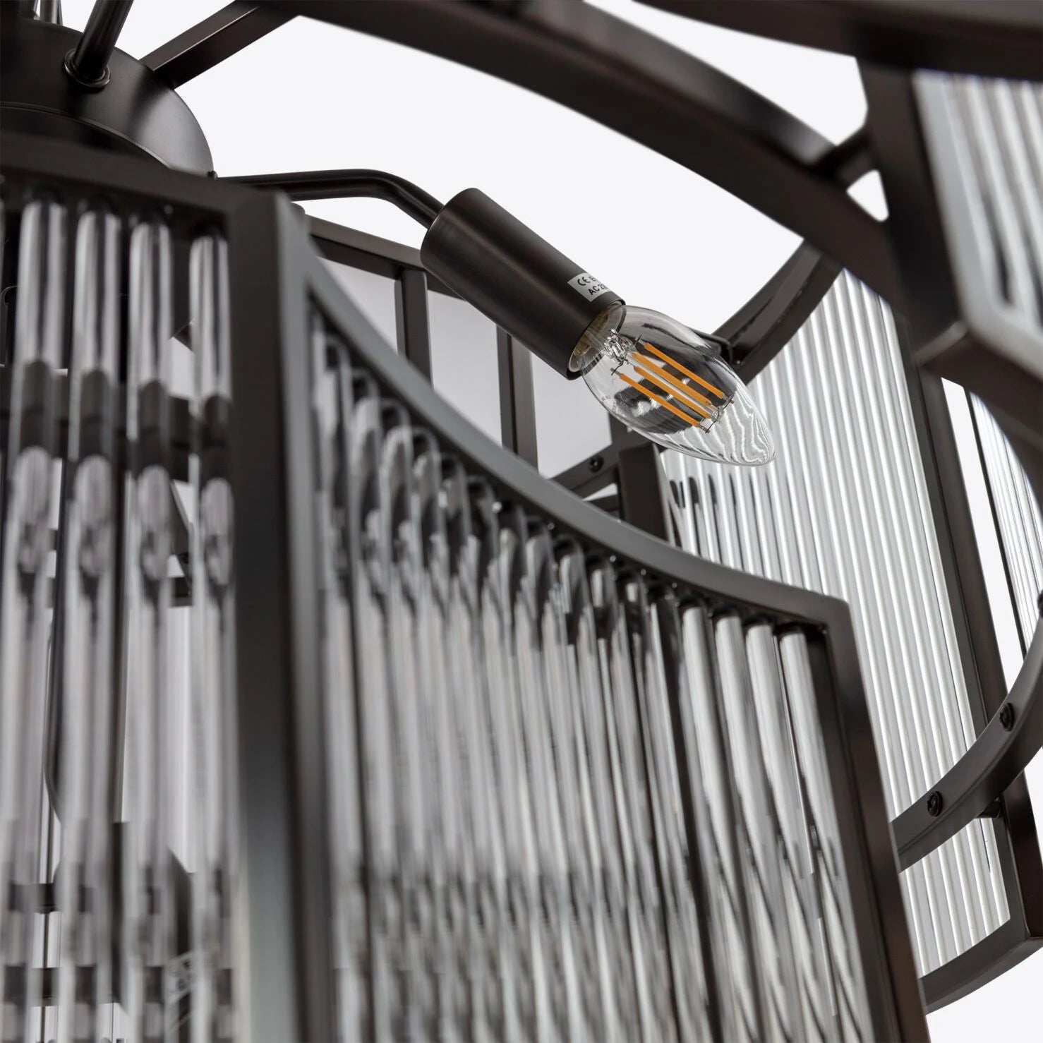 Monte Carlo Grande Chandelier- Bronze/ Brass Finish