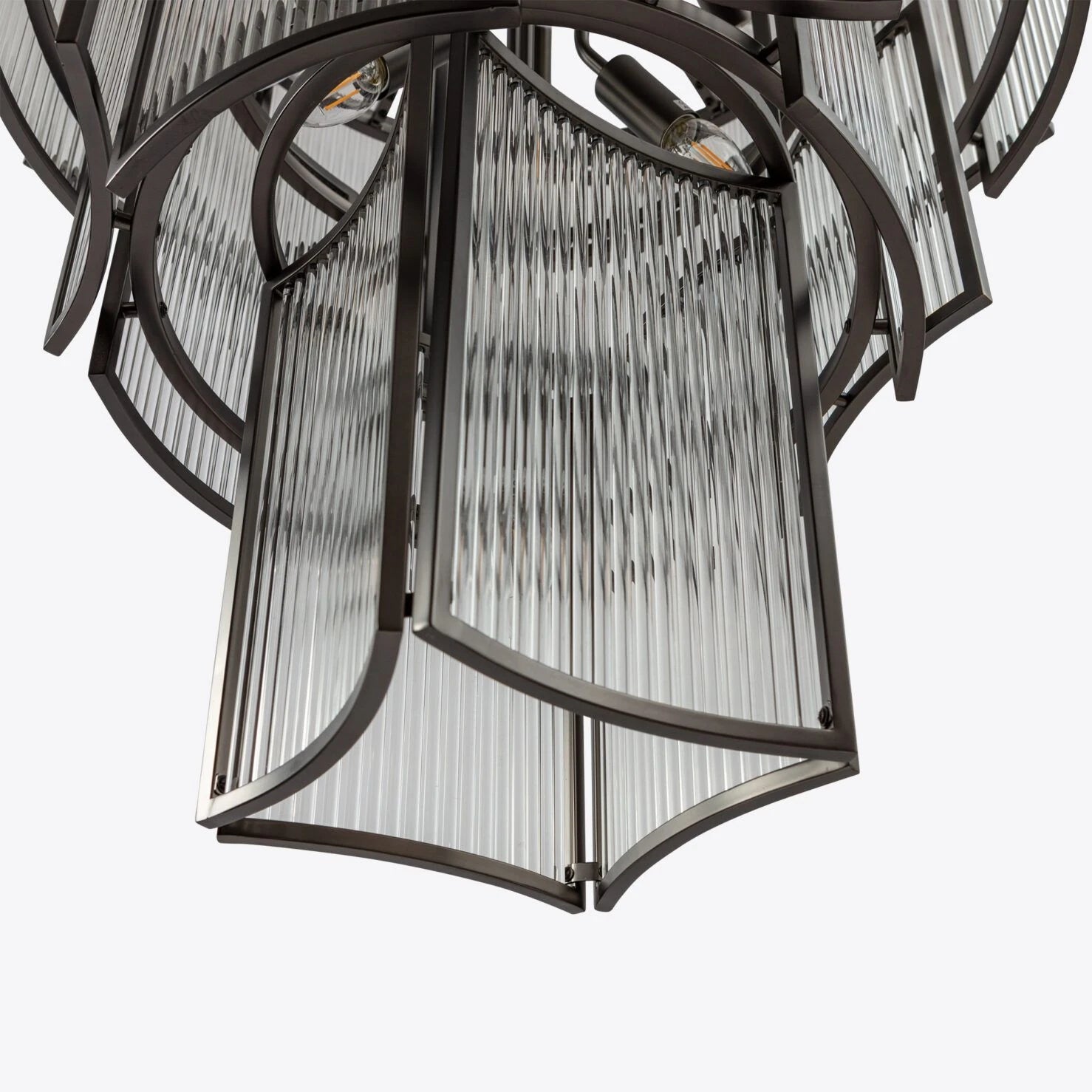 Monte Carlo Grande Chandelier- Bronze/ Brass Finish