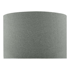 Pyramid Grey Linen Drum Shade 35cm