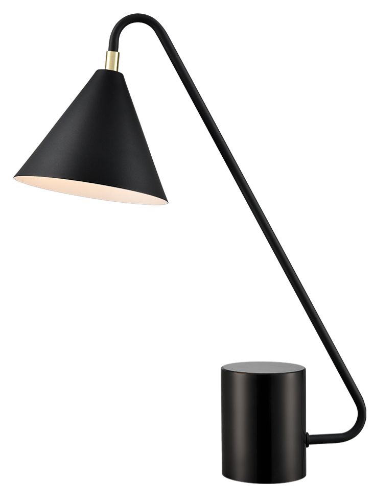 Casement Table Lamp - Brass/Black