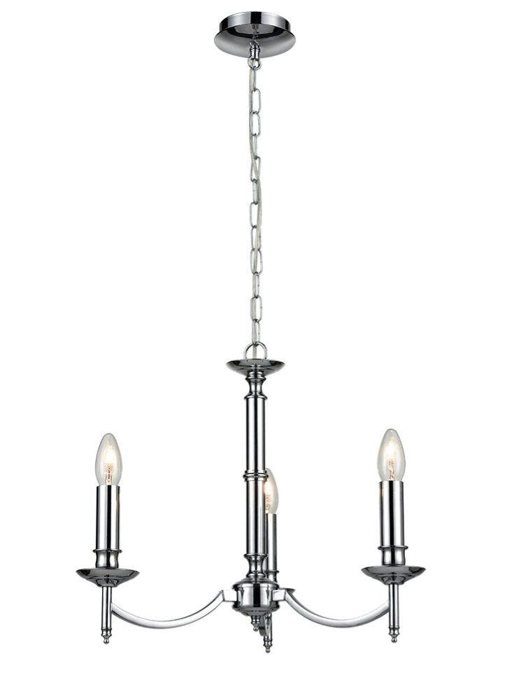 Camilla 3/5/8Lt Fitting - Bronze /Chrome Finish
