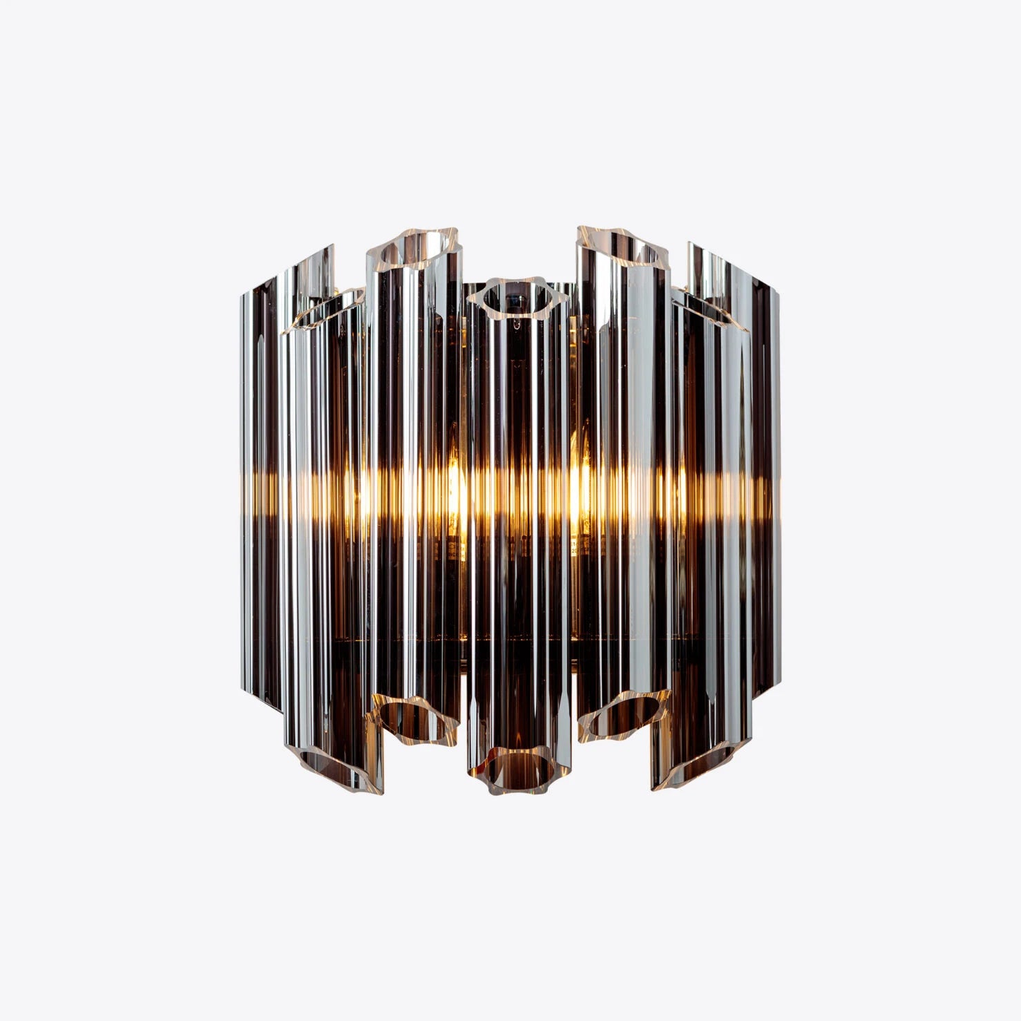Smoked Mirror Palermo Wall Light