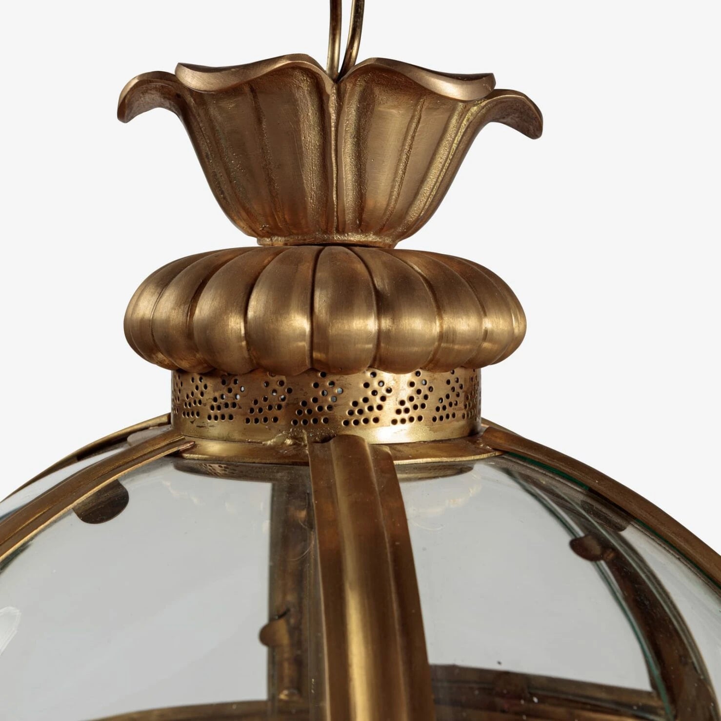 Hampstead Lantern- Verdigris Bronze/ Brass