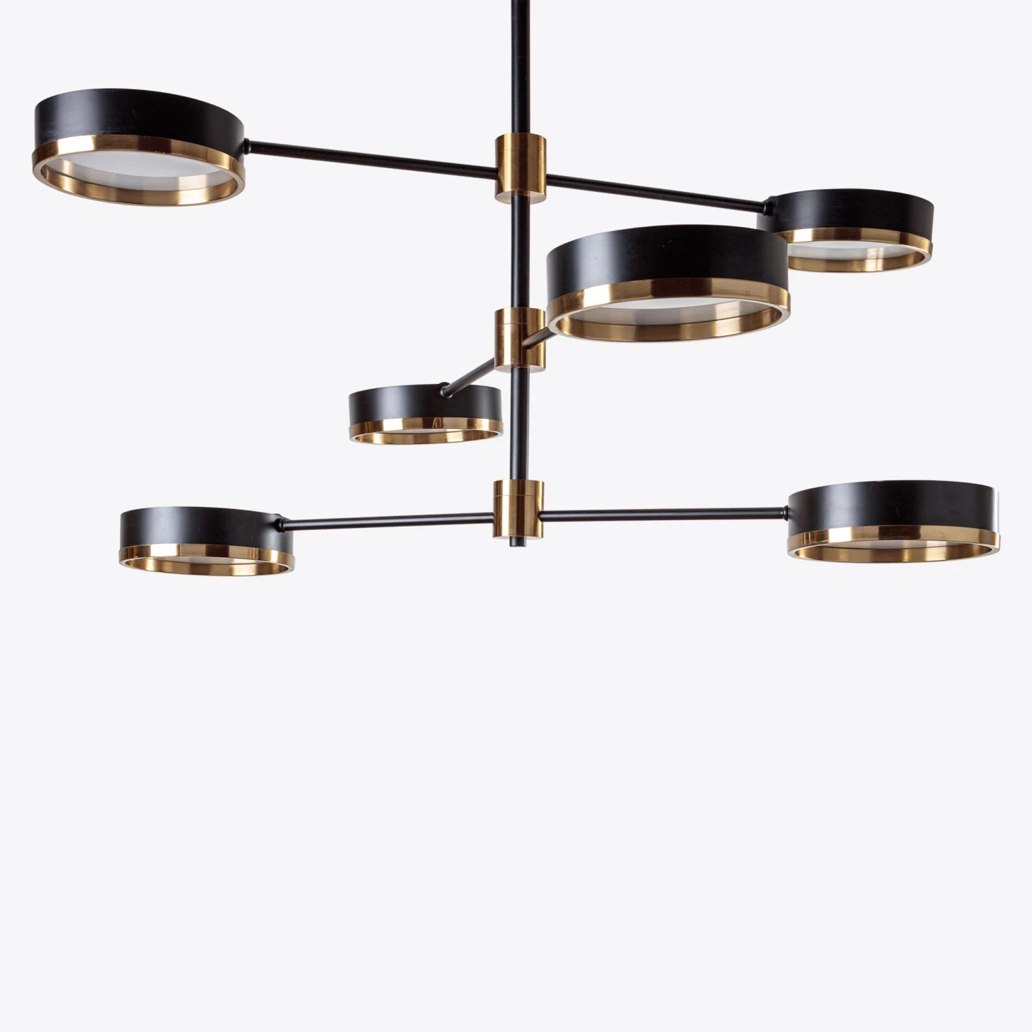Moscow Tiered Chandelier- Black Finish