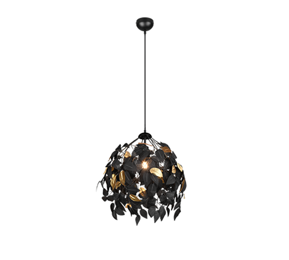 Leavy Pendant Light- Various Finishes & Sizes