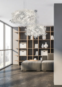 Leavy Pendant Light- Various Finishes & Sizes