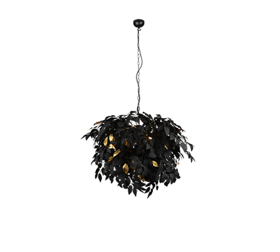Leavy Pendant Light- Various Finishes & Sizes