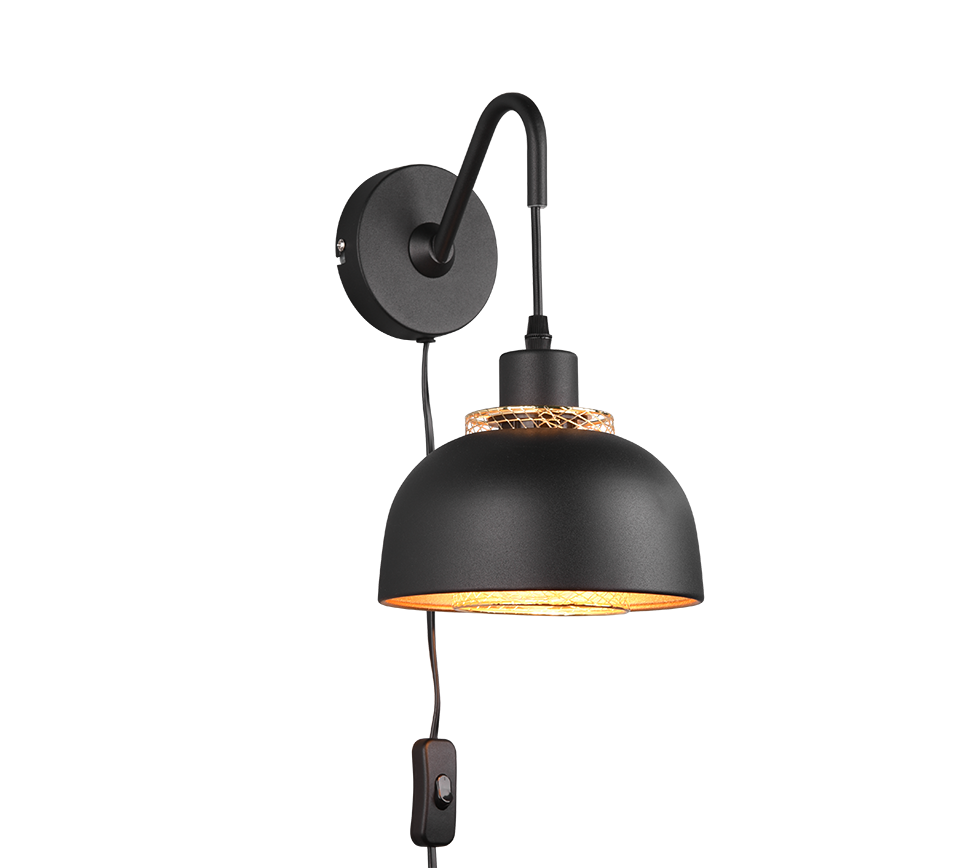 Punch 1Lt Reading Light - Matt Black