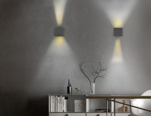 Talent IP44 Round/ Square Wall Light- Various Colors