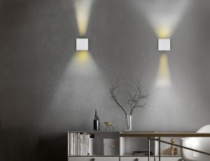 Talent IP44 Round/ Square Wall Light- Various Colors