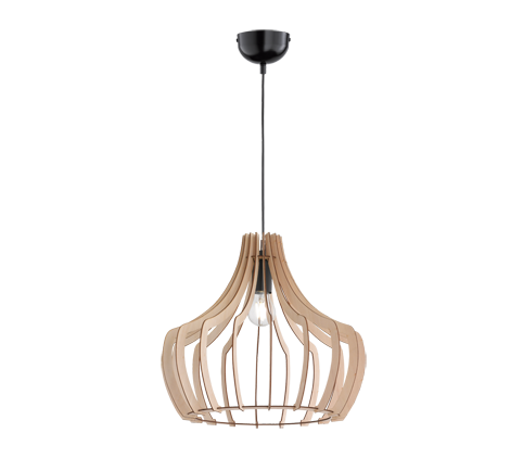 Wood Pendant Light