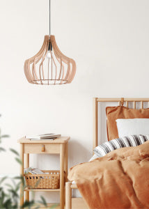 Wood Pendant Light