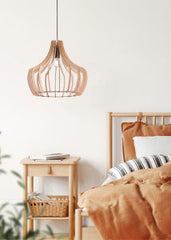 Wood Pendant Light