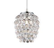 Petty 1Lt 40/60w Crystal Ceiling Light