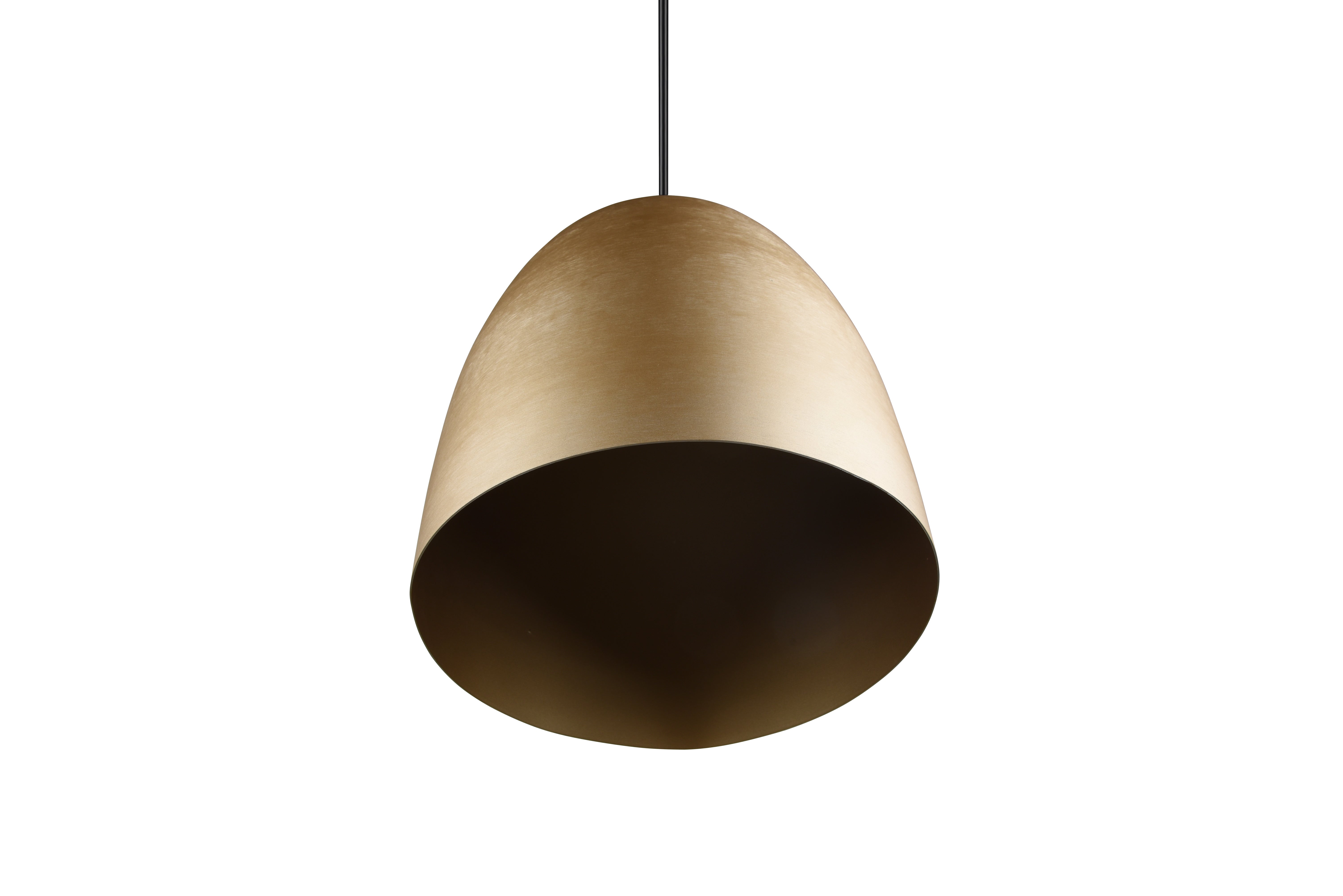 Tilda Medium/Large Hanging Lamp - Black & Gold/Matt White/Matt Brass/Grey Finish