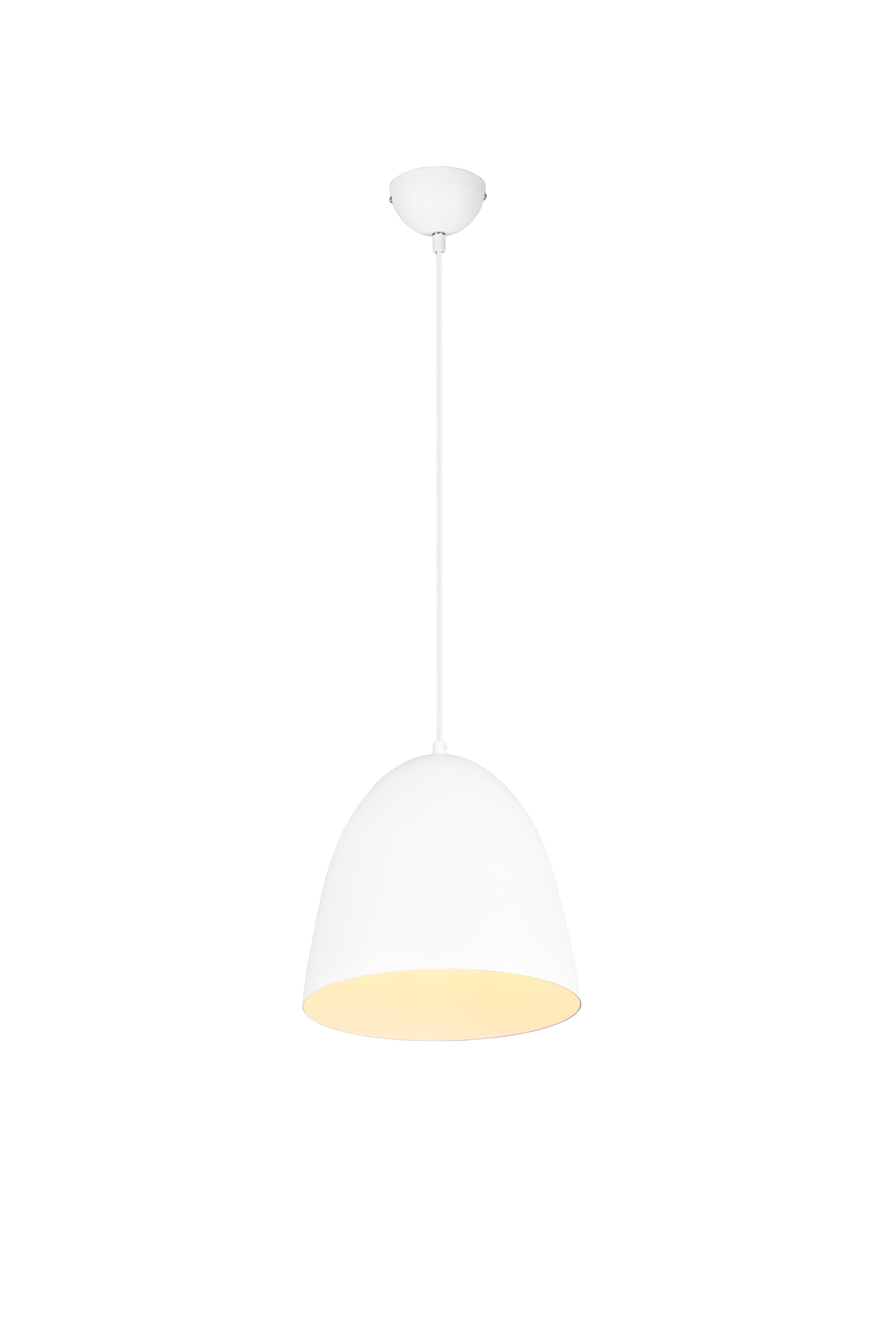 Tilda Medium/Large Hanging Lamp - Black & Gold/Matt White/Matt Brass/Grey Finish