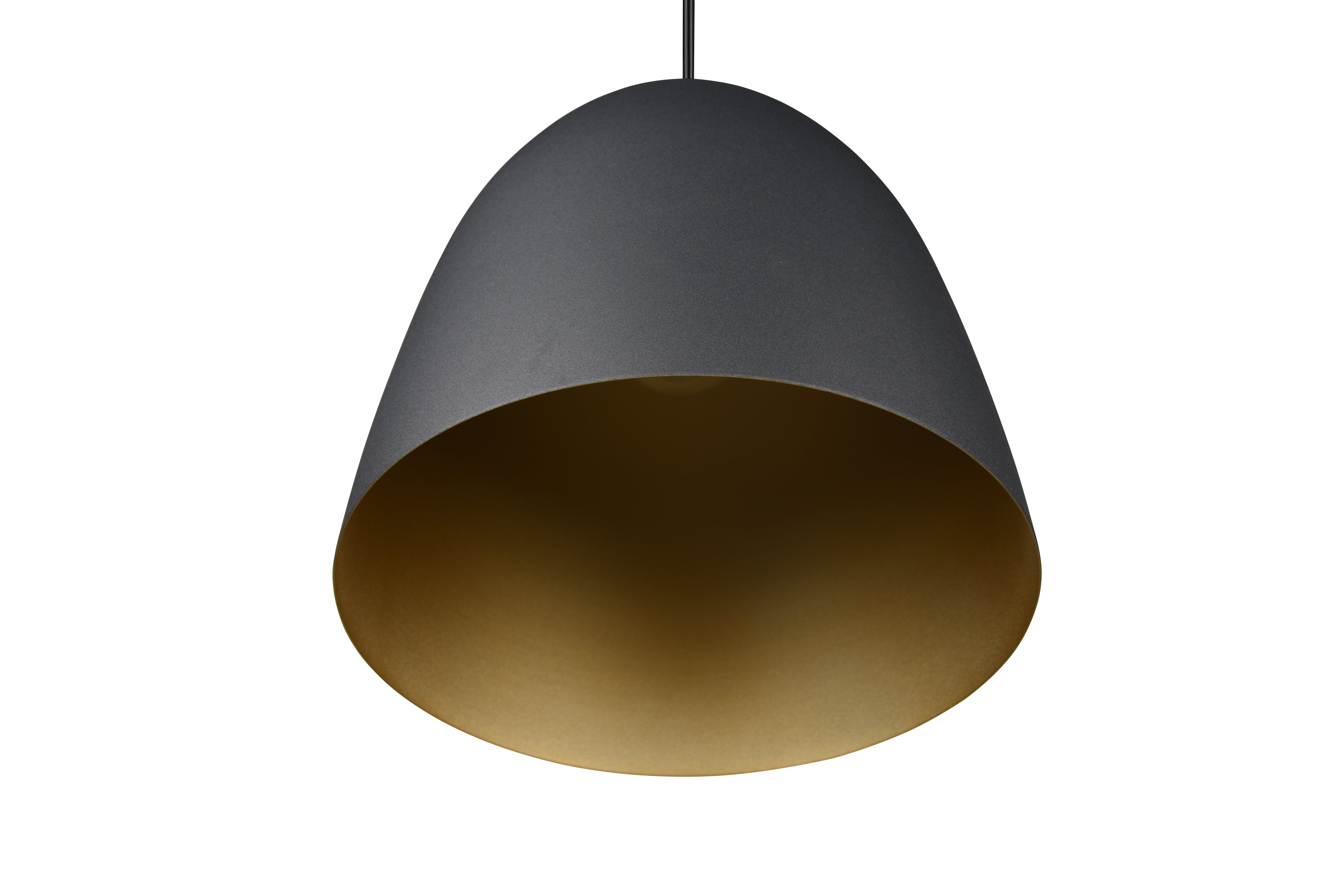 Tilda Medium/Large Hanging Lamp - Black & Gold/Matt White/Matt Brass/Grey Finish