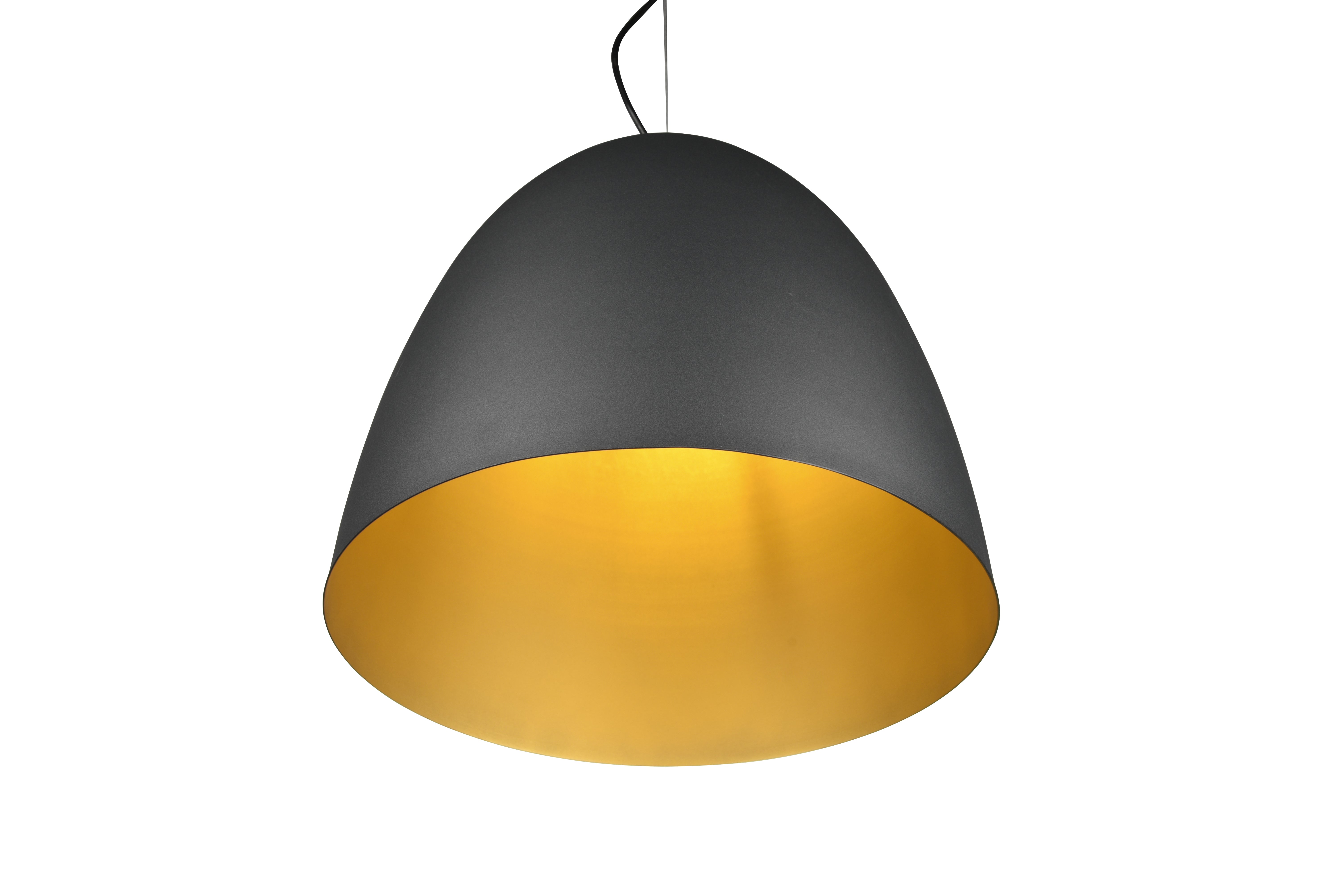 Tilda Medium/Large Hanging Lamp - Black & Gold/Matt White/Matt Brass/Grey Finish