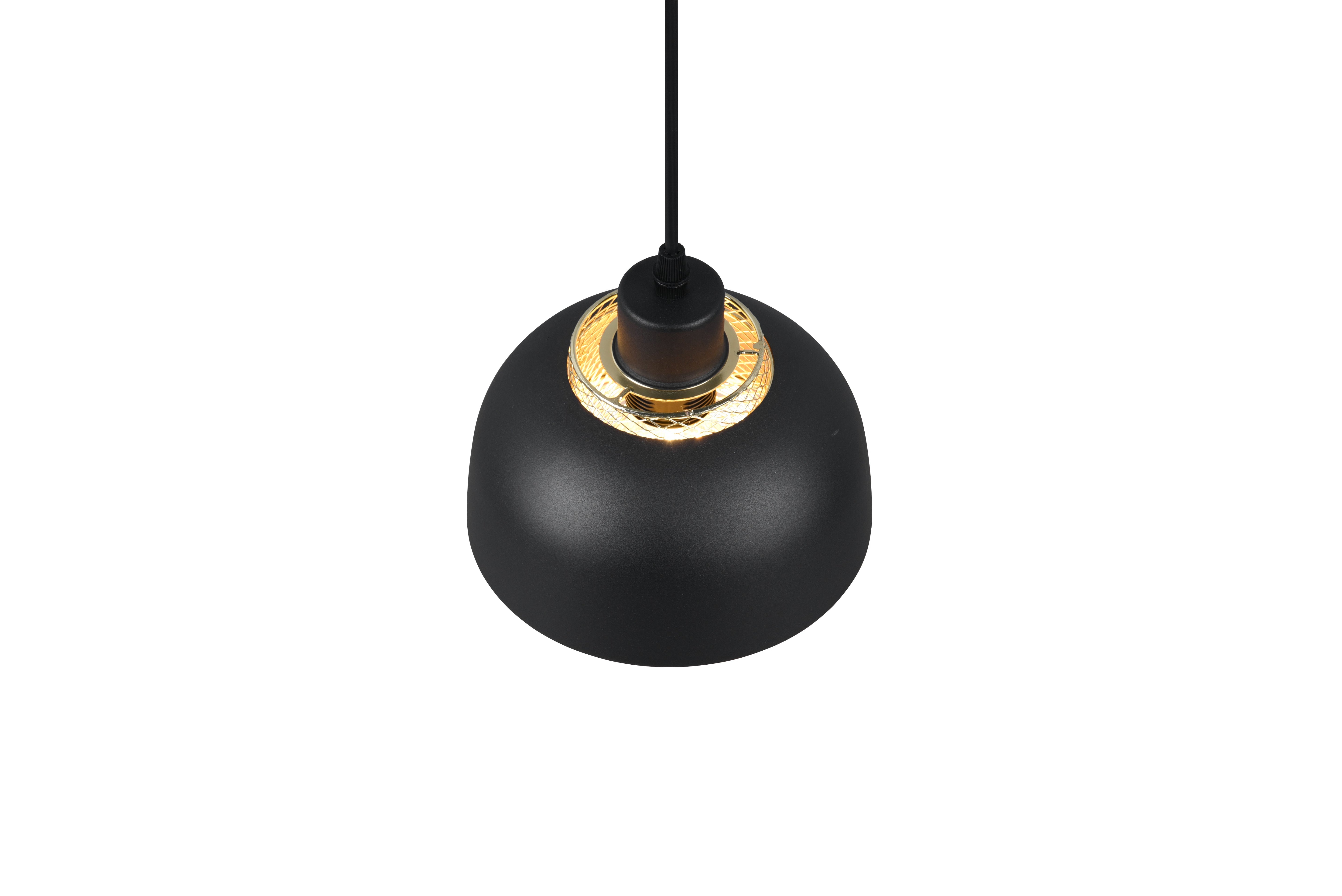 Punch Small/Large Hanging Lamp - Matt Black Finish