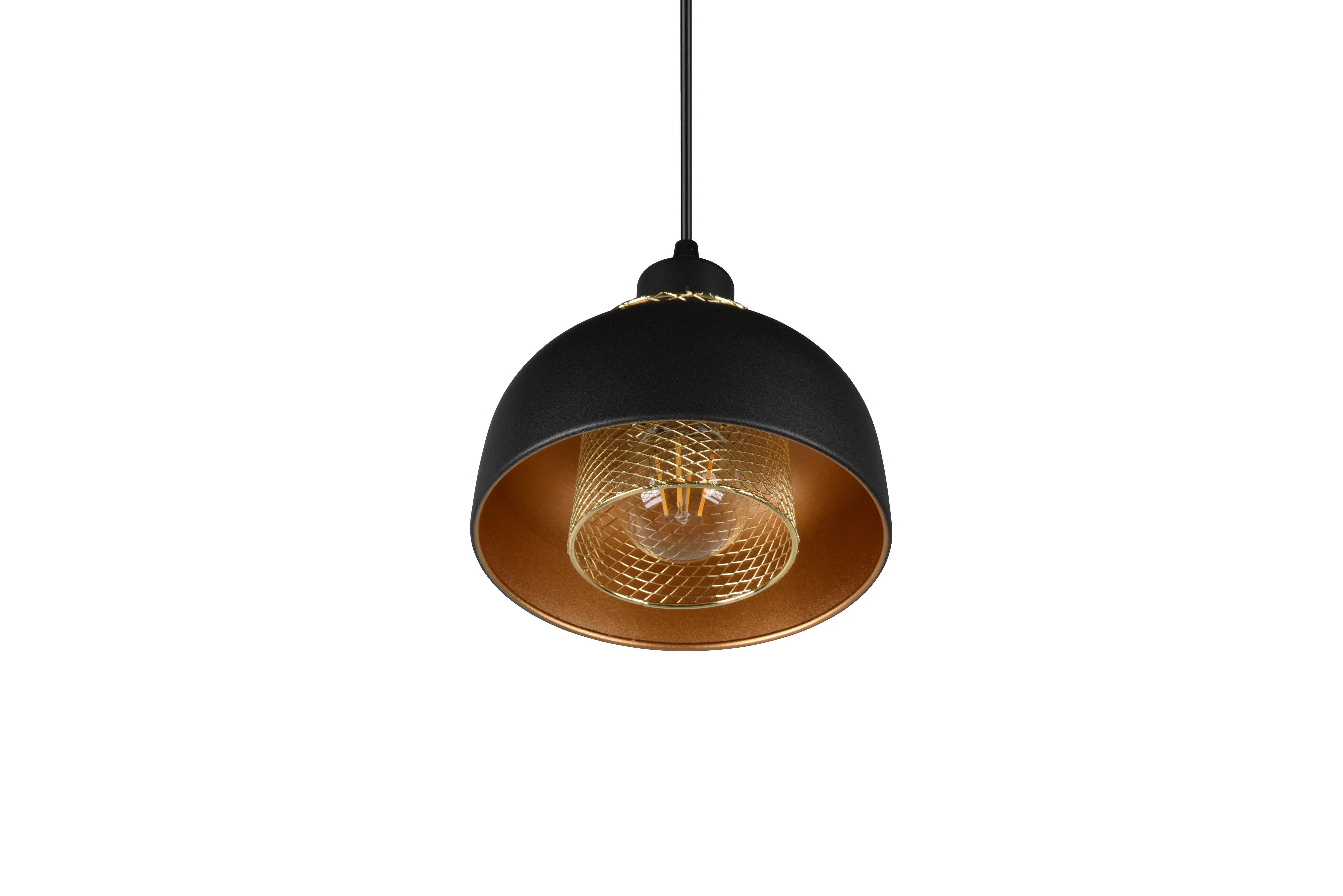 Punch Small/Large Hanging Lamp - Matt Black Finish