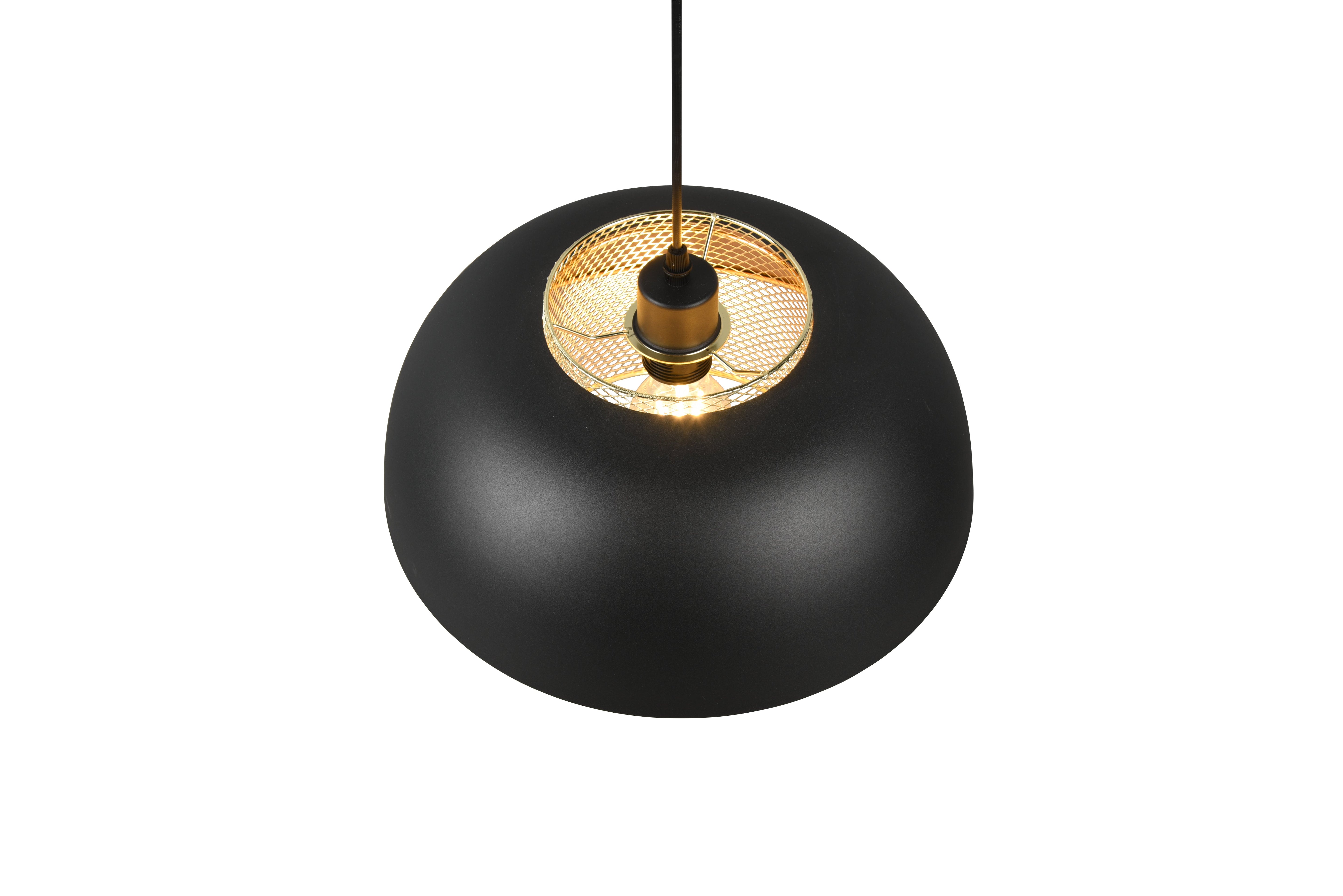 Punch Small/Large Hanging Lamp - Matt Black Finish