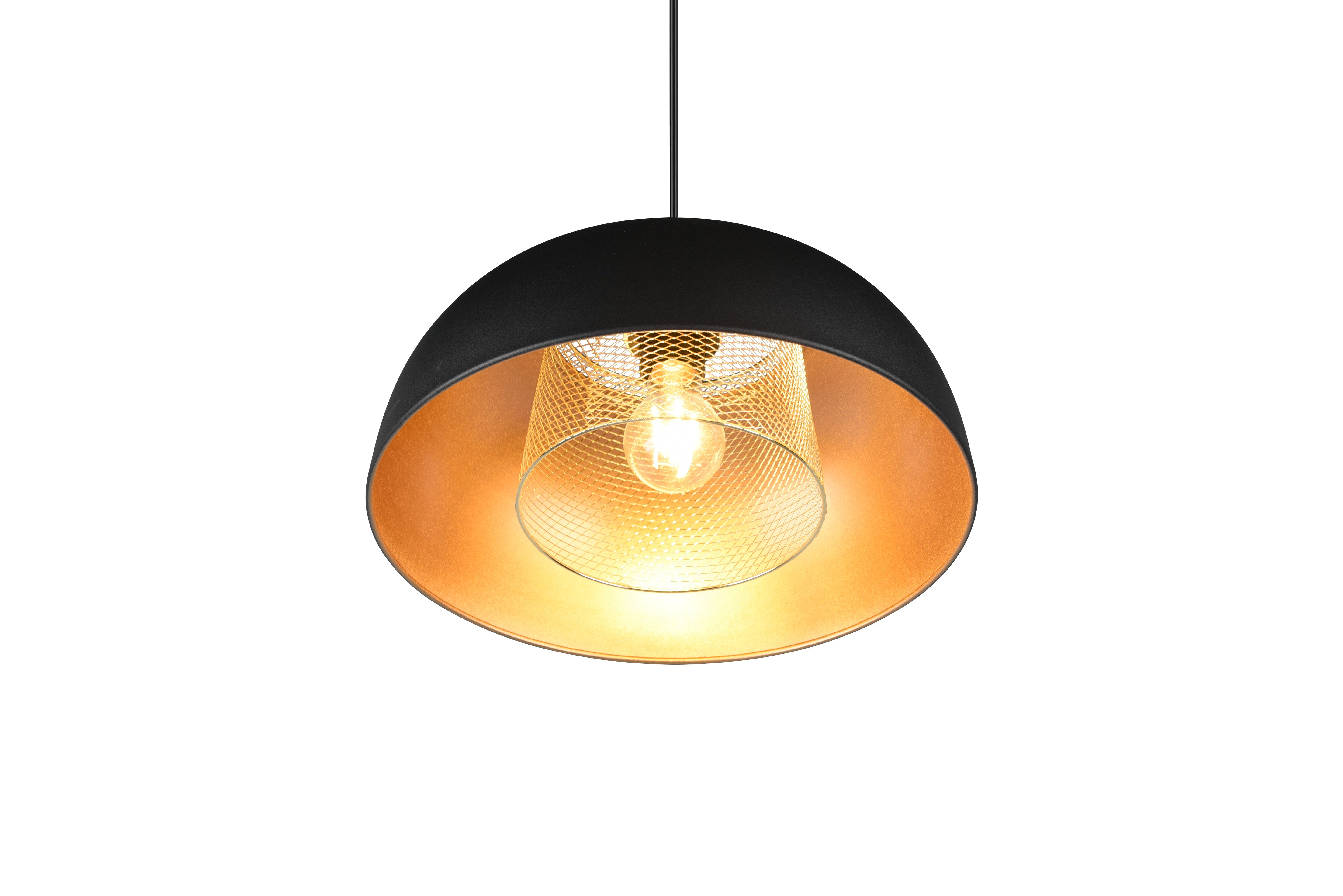 Punch Small/Large Hanging Lamp - Matt Black Finish