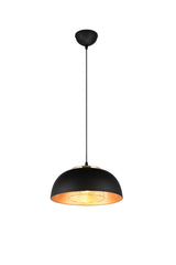 Punch Small/Large Hanging Lamp - Matt Black Finish