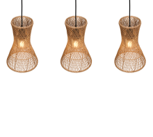 Bijou Kitchen Island Natural Pendant Light