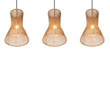 Bijou Kitchen Island Natural Pendant Light