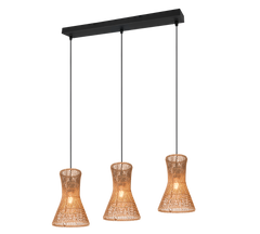 Bijou Kitchen Island Natural Pendant Light