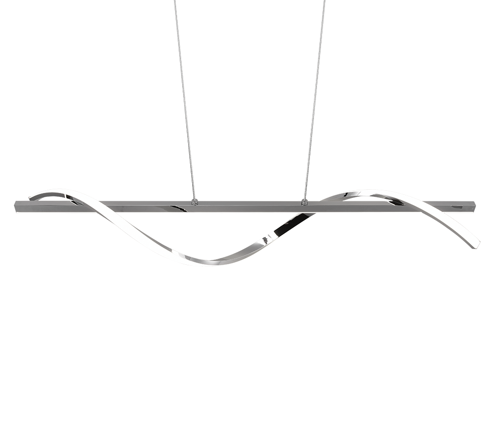 Isabel LED Linear Pendant - Chrome