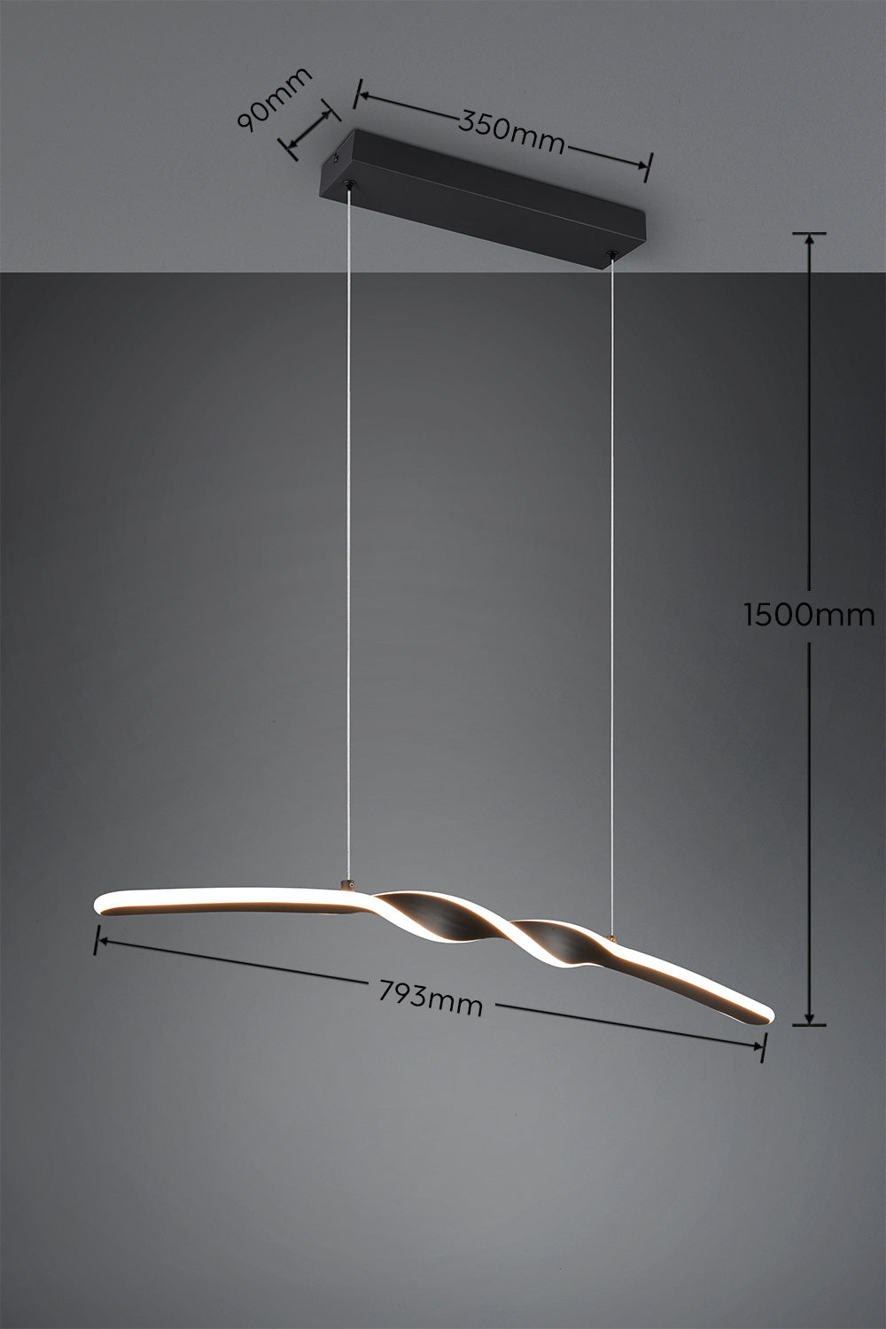 Ginko Kitchen Island Lights- Various Finishes