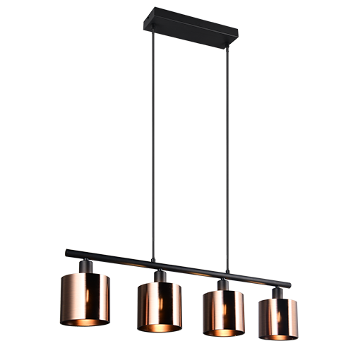 Jason 4Lt Kitchen Island Pendant - Gold/Bronze