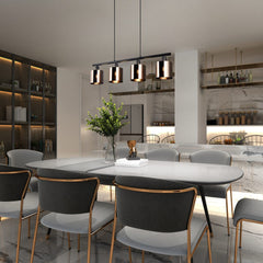 Jason 4Lt Kitchen Island Pendant - Gold/Bronze