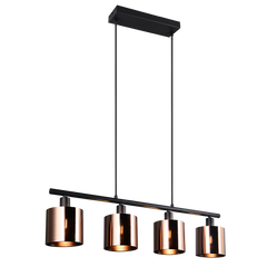 Jason 4Lt Kitchen Island Pendant - Gold/Bronze