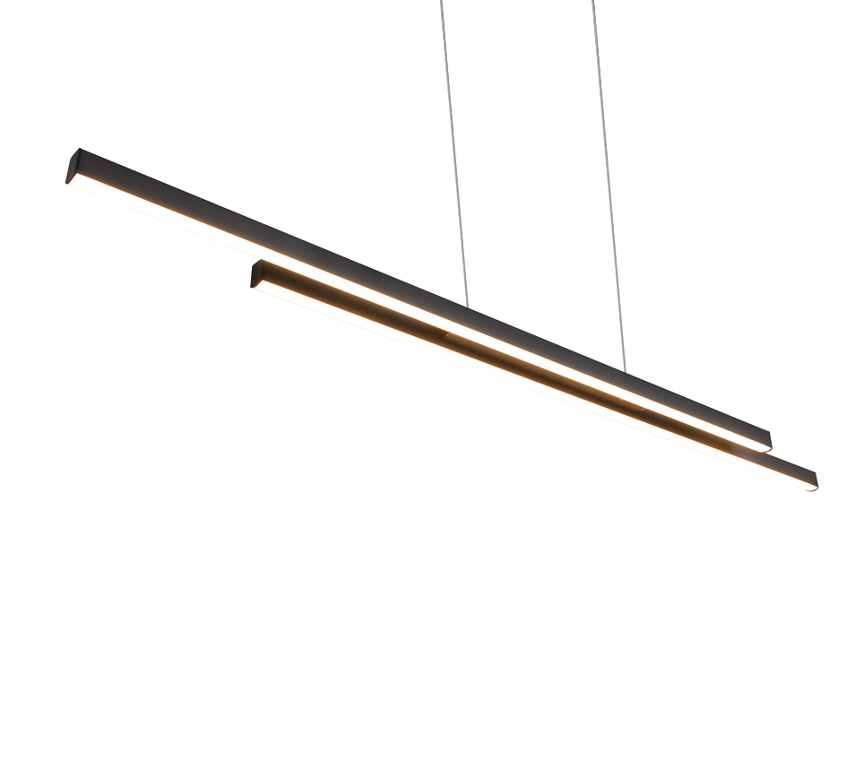Odio LED Linear Pendant - Various Colours