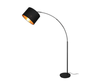 Bolivia Arc Floor Lamp - Black