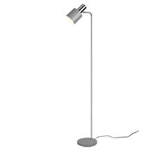 Adam Task/Reading Floor Lamp- Grey/Black & Gold