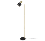 Adam Task/Reading Floor Lamp- Black & Gold