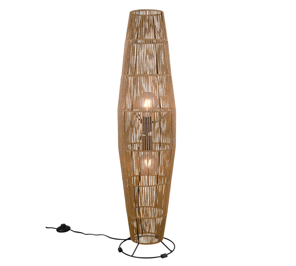 Miki Wooden Floor Lamp