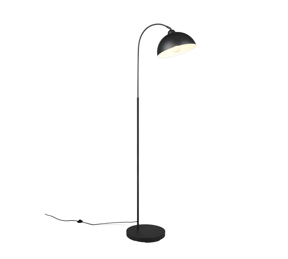 Sierra Task/Reading Floor Lamp - Black