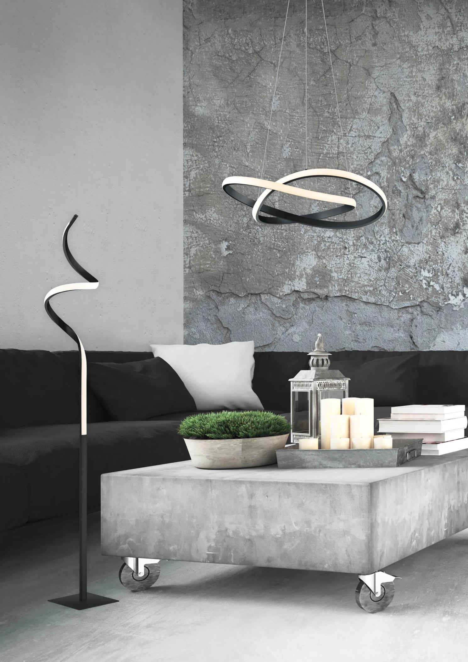 Course Modern LED Floor Lamp - Various Colours