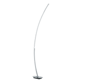 Solo Modern LED Floor Lamp - Aluminum/Black
